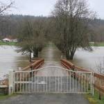 Much of Carnation Farms property was underwater on Feb. 7, 2020 after days of rain pushed the Snoqualmie River over its banks. Aaron Kunkler/staff photo