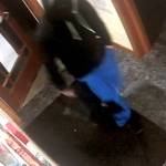 The person suspected of robbing the Euphorium on Saturday was captured by the stores security cameras (Courtesy Dexter Wilks)