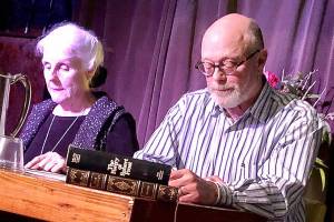 Love was in the air at Vashon Readers Theatre