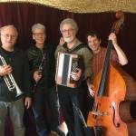 Traditional Yiddish music will be played by the band Klezmer Local No. 206, from 4 to 7 p.m. Sunday, March 8, during Purim festivities at Havurat Ee Shalom (Courtesy Photo).
