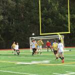 The annual Ryan Krug Vashon cup soccer match was played on Feb. 23 to raise money for a community scholarship bearing the name of the late Vashon Island High School soccer player. (Greg Martin Photo)