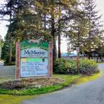 The usually busy labyrinth outside McMurray Middle School last week (Paul Rowley/Staff Photo).