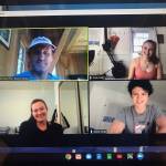 Clockwise from top left: Richard Parr, Kate Kelly, Davis Kelly and Ros Belscheidt (Courtesy Photo).