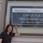 Chef Lia Lira, at Bramble House (Courtesy Photo).