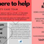 Psychological and spiritual assistance is available at the Community Care Team Help Line. Every home on Vashon has received this postcard from the Community Care Team, one of the Vashon Medical Reserve Corps teams. This service offers help for those facing the psychological and spiritual stress of unemployment, business closures and isolation (Courtesy Photo).