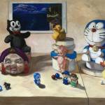 Miya Sukunes artwork, Get Together, is included in VCAs Summer Arts Fest (Courtesy Photo).