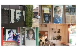 Paintings pop up in town, memorializing Black lives lost