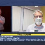 Washington State Secretary of Health John Wiesman said paying attention to social distancing is a full-time job during the governors press conference on COVID-19 on Thursday. (TVW)
