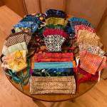 An array shows the color possibilities, sizes and style of Masks For Vashons offerings (Courtesy Photo).