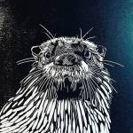 The Otter, by Annette Messitt, will be on view at VCAs Summer Arts Fest (Courtesy Photo).