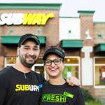 This photo, taken in early March by Todd Pearson, shows Vinnie and Ashima Dhir at their restaurant. Now, you can find the married couple masked and behind the counter of their restaurant, which is open seven days a week (Todd Pearson Photo).