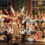 Footage from 20 years worth of Vashon productions of The Nutcracker has been stitched together for a very special virtual salute to the ballet, to be shown at 7 p.m. Saturday, Dec. 12, at vashoncenterforthearts.org. Pictured here: some of the huge casts of VCAs 2017 production of the ballet (Jeff Dunnicliff Photo).