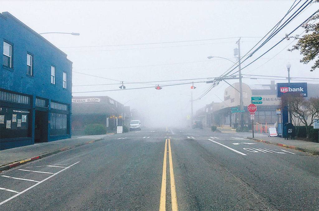 In April, Vashon emptied as islanders stayed home (Derrick Reed Photo).