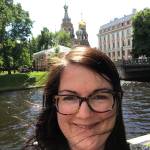 Becky Blankenship, who teaches at McMurray Middle School, is a Fulbright scholar. This photo was taken in her pre-pandemic and pre-teaching life when she worked in Russia as an account executive for Marriotts Moscow (Courtesy Photo).