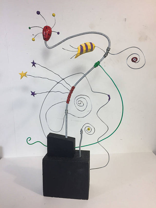 A sculpture by Bill Jarcho will be in VALISEs new show (Courtesy Photo).