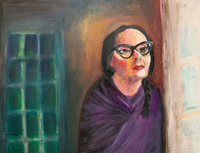 This painting, by VALISE member Rachel LordKenaga, has been part of VALISEs ongoing show, The Light at the End of the Tunnel (Courtesy Photo).