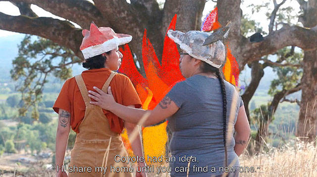 Courtesy Photo
The short film Coyote and Big Buff, by U.S. filmmaker Ilena Yeru Pegan, is part of the festivals Promise to the Planet environmental short film block.