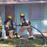 Fire crews at work last week. The Washington Legislature set its sights on increasing the availability of units that would serve marginalized communities as the demand for affordable housing in the county and state increased. Gov. Jay Inslee signed a two-year budget plan in May that includes funding to build up to 4,100 new affordable housing units and renovate existing affordable housing units (Cari Coll Photo).