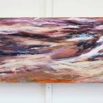 Carol Schwennesens painting, Tundra (Carol Schwennesen Artwork).