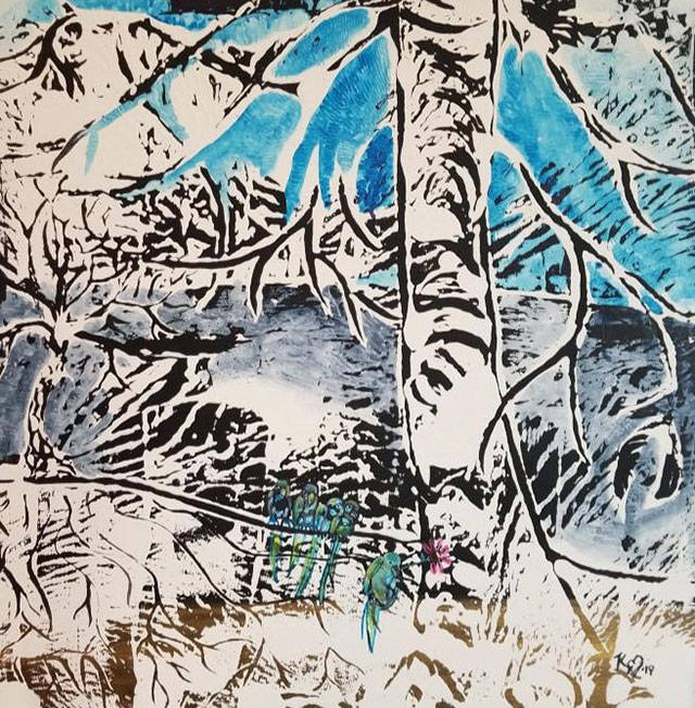 Tree, by Carol Rashawnna Williams, in a part of VCAs Aprils exhibit (Courtesy Photo).