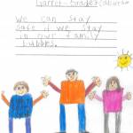 Coldstream elementary students provide advice to adults amid the COVID-19 pandemic.