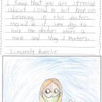 Coldstream elementary students provide advice to adults amid the COVID-19 pandemic.