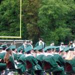 Vashon High School Principal Danny Rock said the qualities exemplified by the Class of 2021 made school a better place at a time when it was desperately needed, and will someday help the world (Paul Rowley Photo).