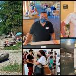 Tom Hughes Photos/Rudd Schupp Photo of Stephen Silha and Ellen Krutzman (top right).