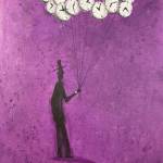 Brian Brennos Vashon-centric artworks, crafted from aluminum pop and beer cans, cut up and nailed to plywood, are on display at The Hardware Store Restaurant Gallery (Brian Brenno Artwork).