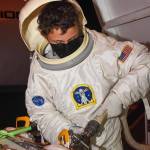 (Photo Courtesy Allison Clemons) Tom Clemons, suited up at Space Camp. The program has had nearly 1 million trainees graduate from its programs since its inception in 1982.