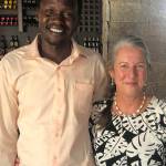 (Courtesy Photo) Jacob Acier and Kirsten Gagnaire, in Juba, South Sudan.