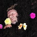 (Shelley Hanna Photo) The Isle of the Dead photo series features dozens of community members  including Adam Cone, seen in this photograph. The exhibition is on display at Snapdragon Bakery & Cafe until the end of November.