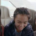 (Netflix Photo) Chloe Lipitz (center) who grew up on Vashon, is one of the subjects of a new Netflix documentary, Found, along with her cousins Lily (left) and Sadie (right).