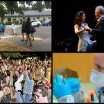 (Photos by Elizabeth Shepherd, Michael Sage, Jim Diers and Michelle Bates) In 2021 (top left to right ), students returned to full-time in-person education. Vashon Opera, led by local luminaries Jennifer and Andrew Krikawa, performed once again at Vashon Center for the Arts. (Bottom left to right) Islanders also took an ecstatic chance to dance during a relative COVID lull at a hyperlocal Strawberry Festival. But in the story of the year, Vashon Pharmacy owner Tyler Young joined forces with Vashons Emergency Operations Center, Medical Reserve Corps, Community Emergency Response Team and Vashon School District to vaccinate Vashon at one of the highest rates in any King County community.