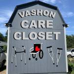 (Courtesy Graphic) This altered photo shows what the Care Closet will soon look like, with a new mural painted on the side.