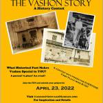 (Graphic Courtesy Vashon Heritage Museum) The Vashon Story, a history contest sponsored by Vashon Thriftway and the Vashon Heritage Museum, asks the youngest scholars of Vashon to detail aspects of life on the island and the history they think should be shared and remembered.