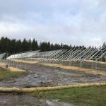 (King County Photo) King County has begun to install solar panels as part of a large-scale solar array at the transfer station site to offset electrical use at the facility.