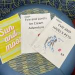 (Jenna Dennison Photo) Some of the books available to checkout in the Vashon Young Authors Collection.