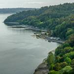 Vashon-Maury Islsnd, Washington:
Piner Point and Sandy shores community on the East Passage shoreline of Maury Island