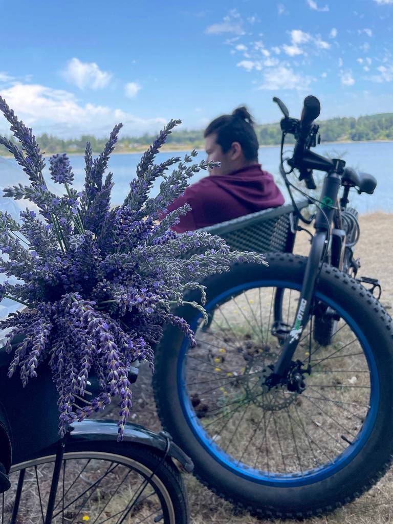 Alara Demir Photo
Strength: Mental Health/Healthy Activities
This was this summer and my brother and I went on a 5 mile bike ride around Burton. We had so much fun and I will never forget this memory. I felt so good after hanging out with him. (Winner of Photography Contest)