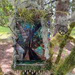 (Courtesy Photo) Islanders can find this tiny fairy house and others, tucked among the trees in the Douglas fir grove at Open Space for Arts & Community.