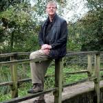 Will North, in Cornwall, conducting research for his mystery, Murder on the Commons. (Courtesy Photo)