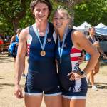 Lisa Worthy, U.S. Rowing Phhoto
Siblings, Kate and David Kelly, in Italy.