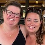 Combining forces to secure the future of Sisterhood programs on Vashon was a labor of love for (left to right) Heidi Jackson, the DOVE Projects executive director, and Betsey Archambault, Vashon Sisterhoods executive director. (Courtesy Photo)