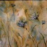 This work of art, “Flower Play,” will be on display at Summer Arts Fest. Jeanne Marie Thomas Artwork