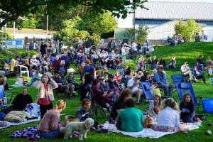 Pete Welch Photo
Islanders came out last week to enjoy a country band performance at Ober Park, part of a month-long series of concerts curated by Vashon Events for Vashon Park District.