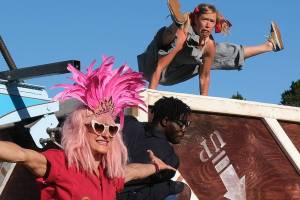 At Open Space for Arts & Community, Vashon Island. With Poki, Sadye Osterloh, Sari Breznau, Jill Marissa, Cuream Jackson, Noa Schnitzer, Tanya Gagnet, and special guest Jason Webley.