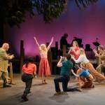 The ensemble of Winghaven Park, with Sarah Daniels as movie star Vera Webster, center. (Jeff Dunnicliff Photo)