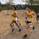 Courtesy Photo
Hannah Coicaud (left) and Emma Campbell (right) race together at Klahowya.