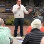 Sen. Joe Nguyen spoke on Vashon last week. (Courtesy Photo)